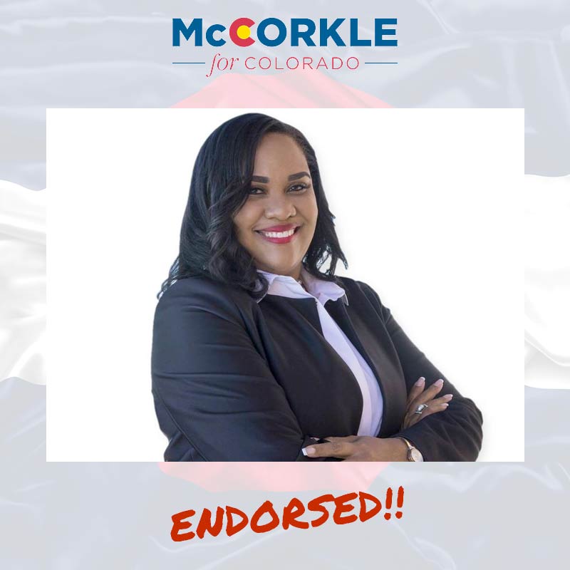 Danielle Young-Kombo endorsement to Ike McCorkle