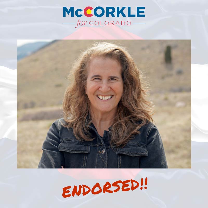Dr. Dianna Bray endorsement to Ike McCorkle